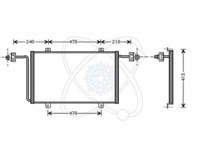 ELECTRO AUTO 30O0037 kondensatorius, oro kondicionierius 
 Oro kondicionavimas -> Kondensatorius
4500909, 7701044407, 9161209, 4500909