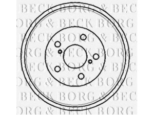 BORG & BECK BBR7179 stabdžių būgnas 
 Stabdžių sistema -> Būgninis stabdys -> Stabdžių būgnas
4243105020