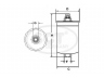 SCT Germany ST 310 kuro filtras 
 Degalų tiekimo sistema -> Kuro filtras/korpusas
5025 105, 001 477 87 01, 002 477 13 01