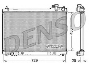 DENSO DRM46100 radiatorius, variklio aušinimas 
 Aušinimo sistema -> Radiatorius/alyvos aušintuvas -> Radiatorius/dalys
21460CG000