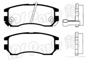IPS Parts IBR-1599 stabdžių trinkelių rinkinys, diskinis stabdys 
 Techninės priežiūros dalys -> Papildomas remontas
MB858463