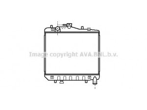 AVA QUALITY COOLING KA2001 radiatorius, variklio aušinimas 
 Aušinimo sistema -> Radiatorius/alyvos aušintuvas -> Radiatorius/dalys
KK13915200, KK13915200A, KK15015200