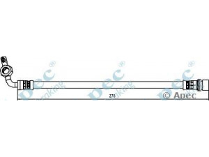 APEC braking HOS4124 stabdžių žarnelė 
 Stabdžių sistema -> Stabdžių žarnelės
9094702981, 9094702D03