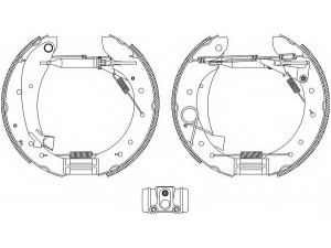 HELLA 8DB 355 004-241 stabdžių trinkelių komplektas 
 Techninės priežiūros dalys -> Papildomas remontas
4241H5, 9942885, 9945884, 9945885