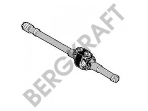 BERGKRAFT BK6120391 šarnyrinis velenas, ašies pavara
42103391