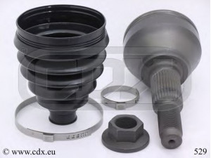 CDX 529 jungčių komplektas, kardaninis velenas 
 Ratų pavara -> Sujungimai/komplektas