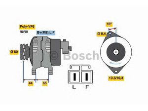 BOSCH 0 986 048 301 kintamosios srovės generatorius 
 Elektros įranga -> Kint. sr. generatorius/dalys -> Kintamosios srovės generatorius
8-97363-832-0, 8-97363-832-1, 8-97363-832-2