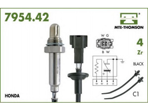 MTE-THOMSON 7954.42.086 lambda jutiklis 
 Elektros įranga -> Jutikliai
1F53-9F472-BA, 1F5Z-9F472-BA, XF529F472HA