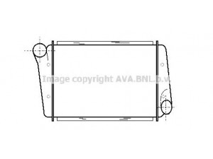 AVA QUALITY COOLING VL4011 tarpinis suslėgto oro aušintuvas, kompresorius
1544468, 1664585