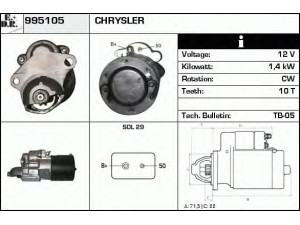 EDR 995105 starteris
2095150, 2098500, 3656575, 3656650