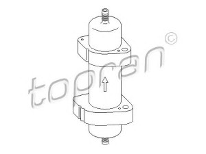 TOPRAN 112 950 kuro filtras 
 Techninės priežiūros dalys -> Papildomas remontas
8K0 127 400, 8K0 127 400A, 8T0 127 401A