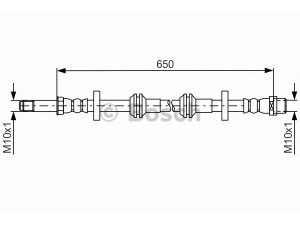 BOSCH 1 987 481 690 stabdžių žarnelė 
 Stabdžių sistema -> Stabdžių žarnelės
4G0 611 707 G, 4G0 611 707 J, 4G0 611 707 G