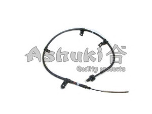 ASHUKI HRK12536 trosas, stovėjimo stabdys 
 Stabdžių sistema -> Valdymo svirtys/trosai
59770-1C300
