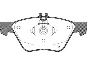 OPEN PARTS BPA0601.00 stabdžių trinkelių rinkinys, diskinis stabdys 
 Techninės priežiūros dalys -> Papildomas remontas
5114555AA, 5139218AA, K05114555AA