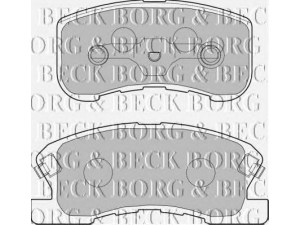 BORG & BECK BBP1434 stabdžių trinkelių rinkinys, diskinis stabdys 
 Techninės priežiūros dalys -> Papildomas remontas
04491-97405-000, 0449197201, 0449197201000