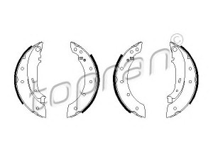 TOPRAN 720 352 stabdžių trinkelių komplektas 
 Techninės priežiūros dalys -> Papildomas remontas
4241 J1, 4241 J5, 4241 J1, 4241 J5