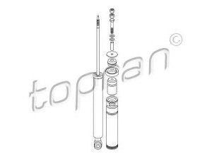 TOPRAN 401 984 amortizatorius 
 Pakaba -> Amortizatorius
210 320 00 31, 210 320 01 31, 210 320 06 31