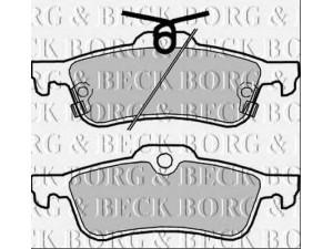 BORG & BECK BBP2361 stabdžių trinkelių rinkinys, diskinis stabdys 
 Techninės priežiūros dalys -> Papildomas remontas
43022-TV0-E00, 43022TV0E00, 43022TV0E01