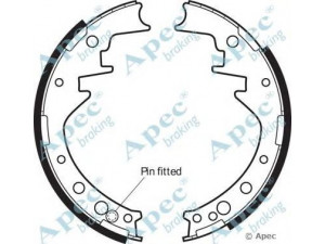 APEC braking SHU402 stabdžių trinkelė 
 Stabdžių sistema -> Būgninis stabdys -> Stabdžių įdėklas/ trinkelė
04495-26020, 04495-26021, 04495-26040