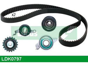 LUCAS ENGINE DRIVE LDK0797 paskirstymo diržo komplektas 
 Techninės priežiūros dalys -> Papildomas remontas