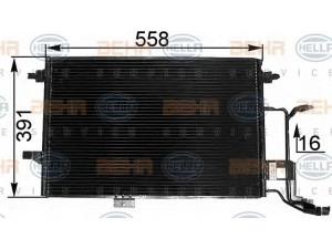 HELLA 8FC 351 300-381 kondensatorius, oro kondicionierius 
 Oro kondicionavimas -> Kondensatorius
4B0 260 403 AA, 4B0 260 403 D, 4B0 260 403 G