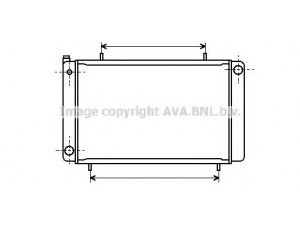 AVA QUALITY COOLING AU2016 radiatorius, variklio aušinimas 
 Aušinimo sistema -> Radiatorius/alyvos aušintuvas -> Radiatorius/dalys
FRP1095, FRP1345, FRP1095, FRP1345