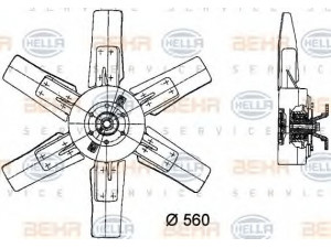 HELLA 8MV 376 734-511 ventiliatorius, radiatoriaus 
 Aušinimo sistema -> Oro aušinimas
51 06601 0223, 51.06601-9223
