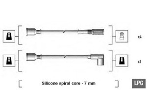 MAGNETI MARELLI 941095920630 uždegimo laido komplektas 
 Kibirkšties / kaitinamasis uždegimas -> Uždegimo laidai/jungtys