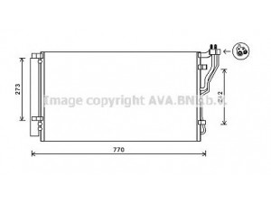 AVA QUALITY COOLING HY5246 kondensatorius, oro kondicionierius