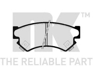 NK 224407 stabdžių trinkelių rinkinys, diskinis stabdys 
 Techninės priežiūros dalys -> Papildomas remontas
725193040, 725193041