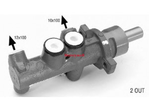 BENDIX 132539B pagrindinis cilindras, stabdžiai 
 Stabdžių sistema -> Pagrindinis stabdžių cilindras
4601000QAF, 4400037, 9108037, 7701205288