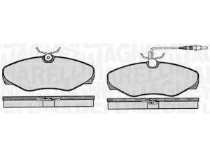 MAGNETI MARELLI 363916060589 stabdžių trinkelių rinkinys, diskinis stabdys 
 Techninės priežiūros dalys -> Papildomas remontas
6025370398, 6025370851