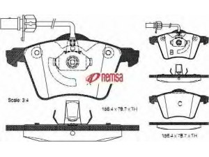 METZGER 0721.02 stabdžių trinkelių rinkinys, diskinis stabdys 
 Techninės priežiūros dalys -> Papildomas remontas
7D0 698 151 A