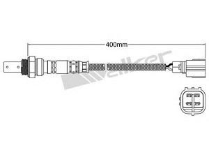 WALKER PRODUCTS 250-54073 lambda jutiklis 
 Variklis -> Variklio elektra
89467 42010, 8946744010
