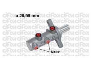 CIFAM 202-729 pagrindinis cilindras, stabdžiai 
 Stabdžių sistema -> Pagrindinis stabdžių cilindras
4601.T7, 77364125, 4601.T7