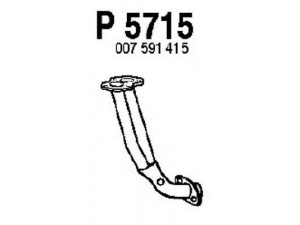 FENNO P5715 išleidimo kolektorius 
 Išmetimo sistema -> Išmetimo vamzdžiai
BM70029, 007591415, 6U0253091A