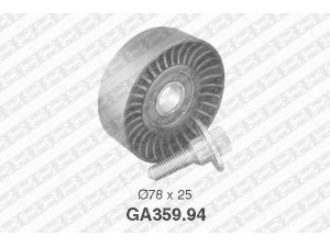 SNR GA359.94 kreipiantysis skriemulys, V formos rumbuotas diržas 
 Diržinė pavara -> V formos rumbuotas diržas/komplektas -> Laisvasis/kreipiamasis skriemulys
5751-60, 96366405, 9636640580, 9636640580