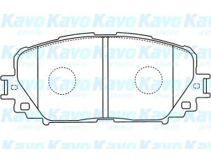 KAVO PARTS BP-9118 stabdžių trinkelių rinkinys, diskinis stabdys 
 Techninės priežiūros dalys -> Papildomas remontas
044650D130, 0446552190, 0446552240