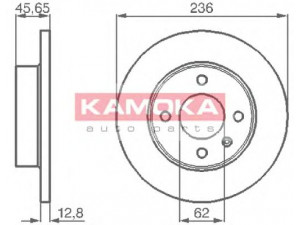 KAMOKA 103718 stabdžių diskas 
 Stabdžių sistema -> Diskinis stabdys -> Stabdžių diskas
115 430 210, 115 430 211, 115430210