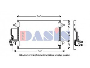AKS DASIS 482200N kondensatorius, oro kondicionierius 
 Oro kondicionavimas -> Kondensatorius
4D0260401A