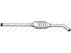 BOSAL 283-567 vidurinis duslintuvas 
 Išmetimo sistema -> Duslintuvas
77.00.429.815