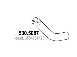 ASSO 530.5087 išleidimo kolektorius
6554901420