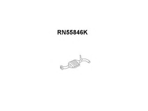 VENEPORTE RN55846K katalizatoriaus keitiklis 
 Išmetimo sistema -> Katalizatoriaus keitiklis
6025006054