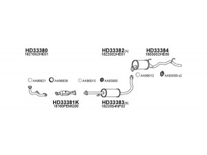 VENEPORTE 330046 išmetimo sistema 
 Išmetimo sistema -> Išmetimo sistema, visa