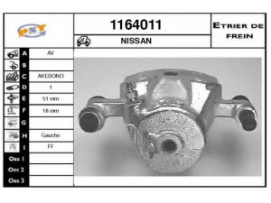SNRA 1164011 stabdžių apkaba 
 Dviratė transporto priemonės -> Stabdžių sistema -> Stabdžių apkaba / priedai
4101014R10, 4101116R91