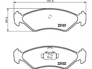 HELLA PAGID 8DB 355 008-051 stabdžių trinkelių rinkinys, diskinis stabdys 
 Techninės priežiūros dalys -> Papildomas remontas
1010502, 1013843, 1030601, 1042687