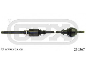CDX 210367 kardaninis velenas 
 Ratų pavara -> Kardaninis velenas