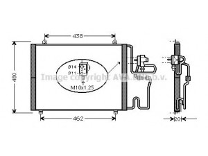 AVA QUALITY COOLING RT5248 kondensatorius, oro kondicionierius