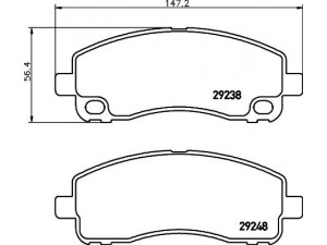 HELLA PAGID 8DB 355 005-601 stabdžių trinkelių rinkinys, diskinis stabdys 
 Techninės priežiūros dalys -> Papildomas remontas
MK529567