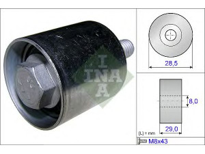 INA 532 0661 10 kreipiantysis skriemulys, paskirstymo diržas 
 Diržinė pavara -> Paskirstymo diržas/komplektas -> Laisvasis/kreipiamasis skriemulys
55568974, 56 36 488